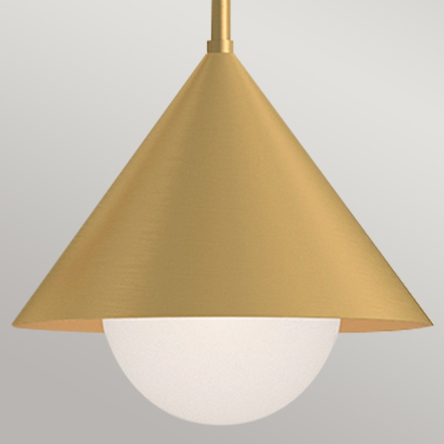 Alora Mood - Luster na tyči REMYCK 3xE27/60W/230V zlatý