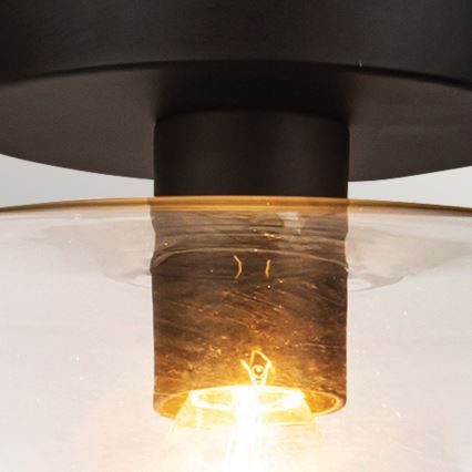 Alora Mood - Stropné svietidlo SYLVIA 1xE27/60W/230V čierna