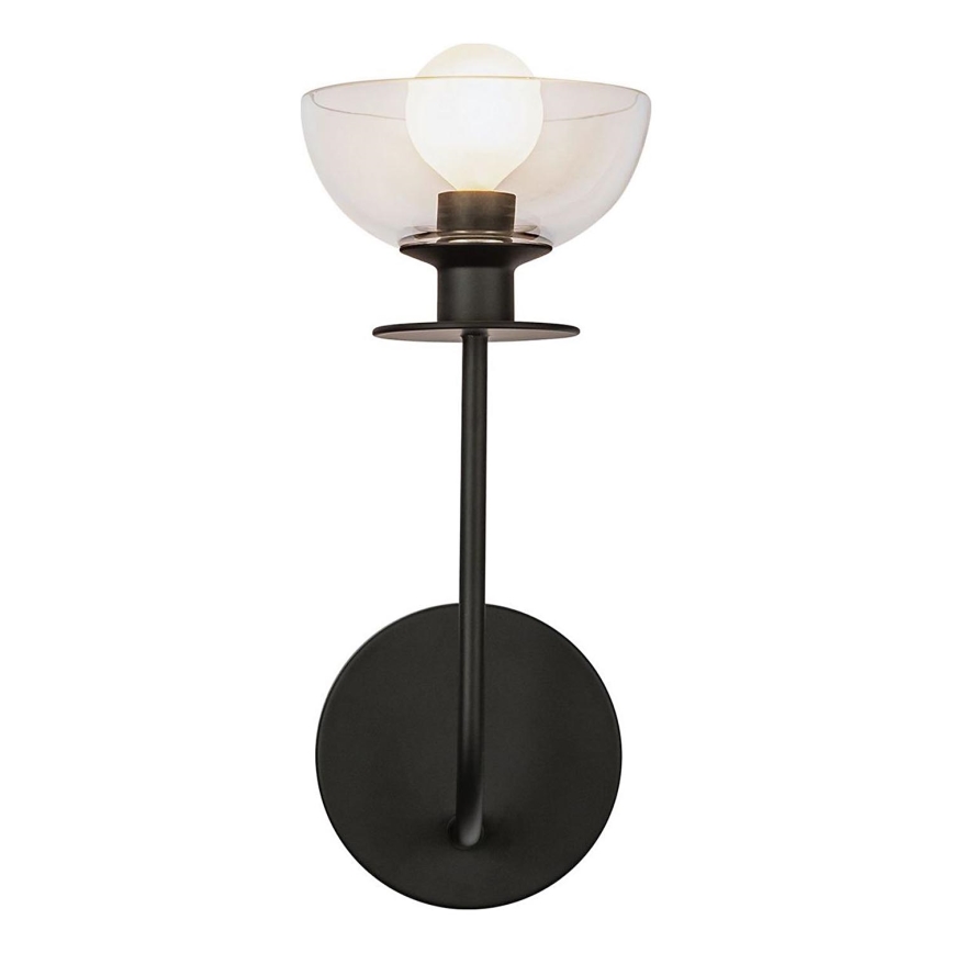 Alora Mood - Nástenná lampa SYLVIA 1xE14/40W/230V čierna