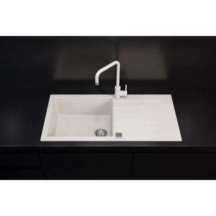 ALVEUS 1140594 - Kuchynský drez CADIT 100x50 cm granit/biela