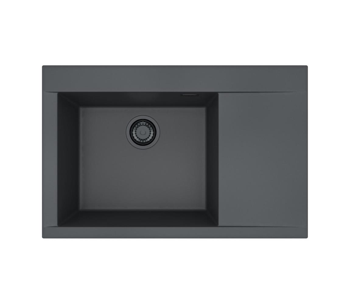 ALVEUS 1149305 - Kuchynský drez PURE 79x51,5 cm granit/čierna 1149305