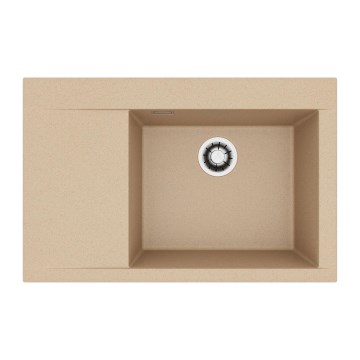 ALVEUS 1149501 - Kuchynský drez PURE 79x51,5 cm granit/hnedá