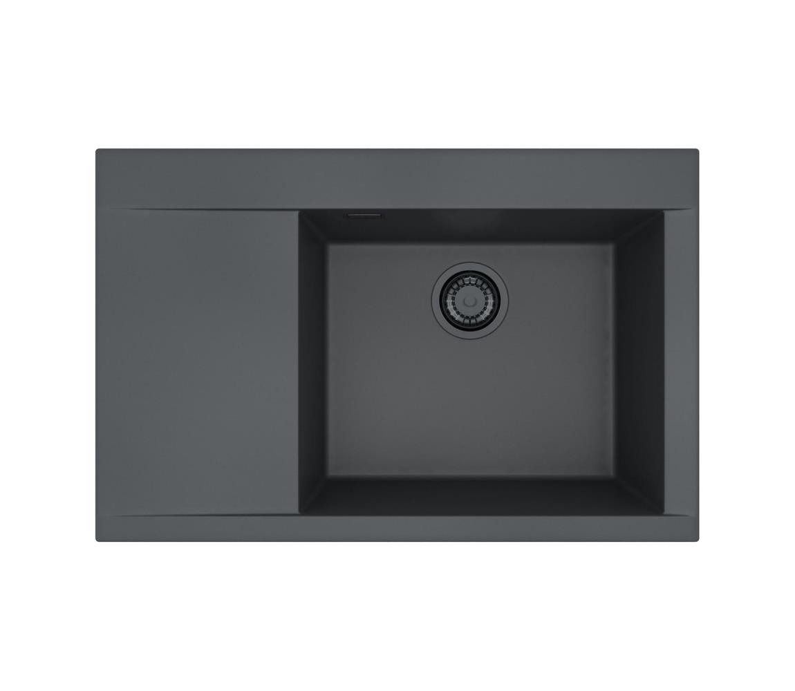 ALVEUS 1149504 - Kuchynský drez PURE 79x51,5 cm granit/čierna 1149504