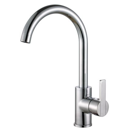 ALVEUS SET0026 - Kuchynský drez LINE 79x50 cm + drezová batéria TONIA 29,5 cm satinovaný/lesklý chróm