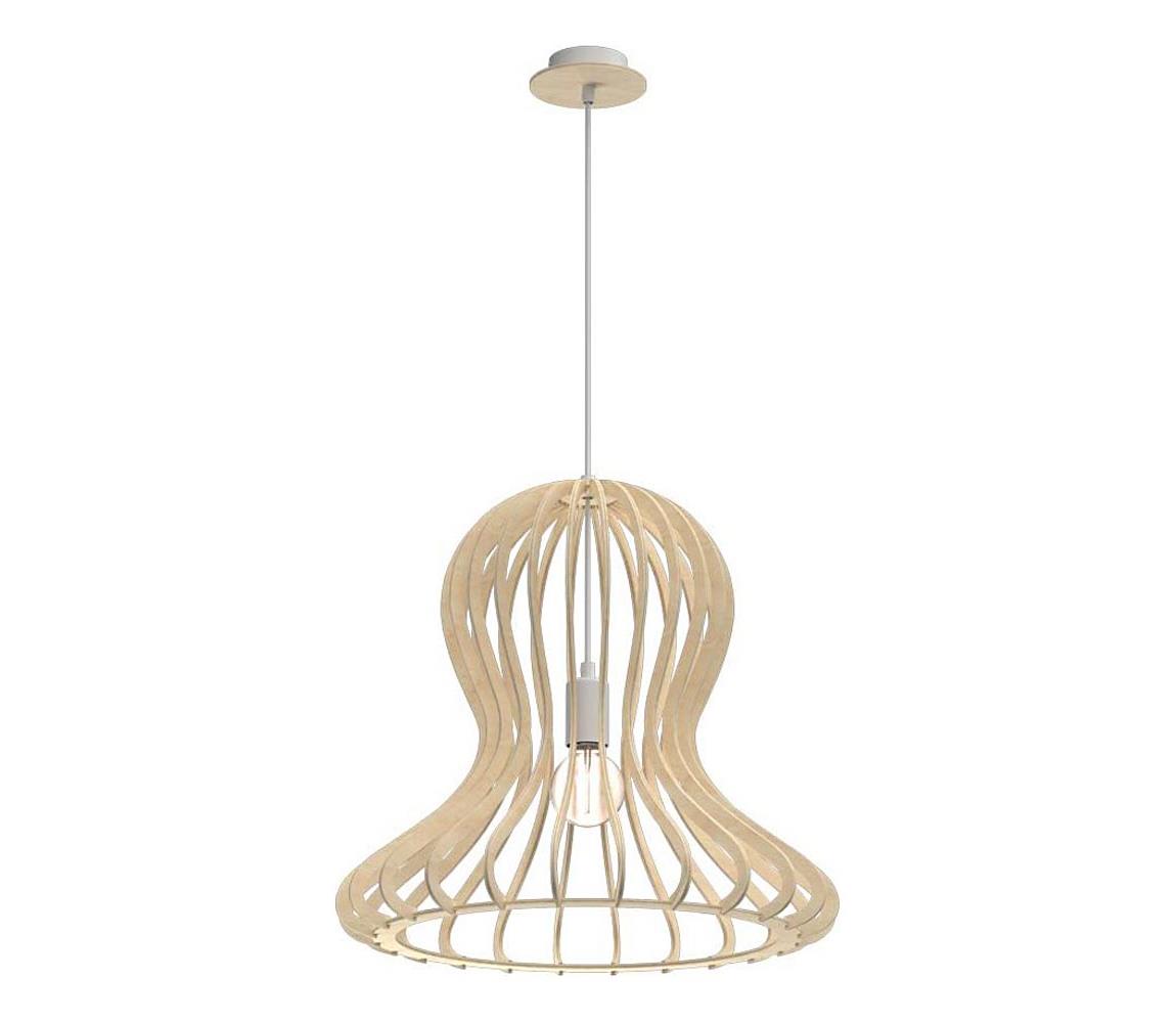 -  5017 - Závesný luster na lanku OCTO 1xE27/20W/230V béžový 5017