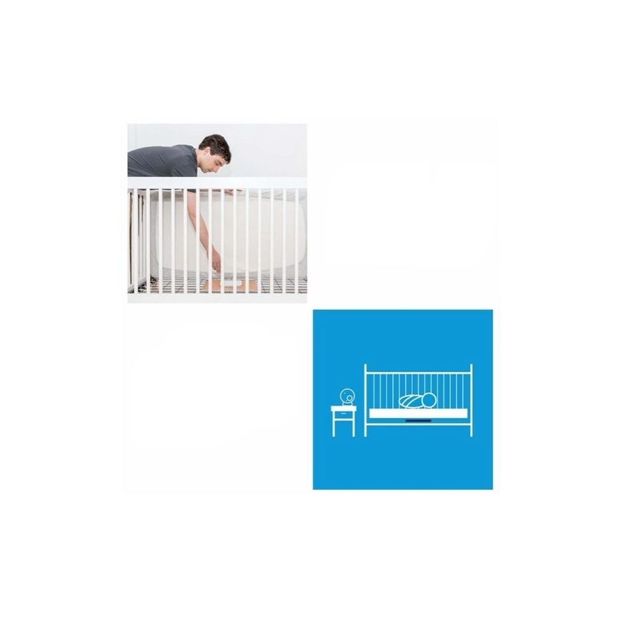 Angelcare - Monitor dychu 2xAAA