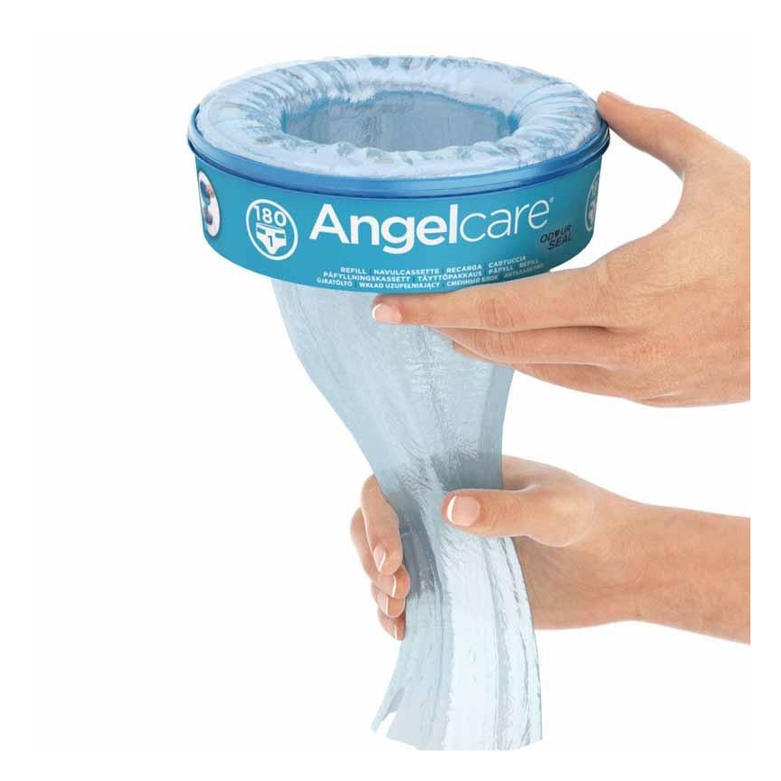 Angelcare - Náhradné kazety do koša na plienky 6 ks