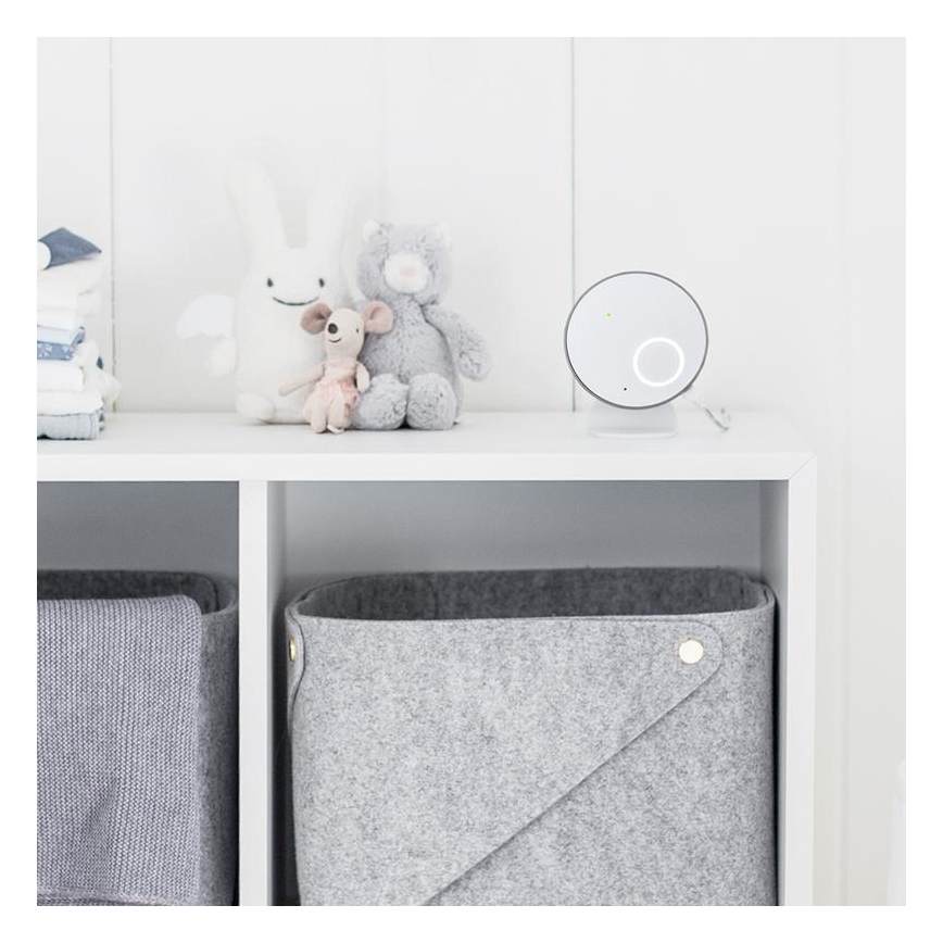 Angelcare - SADA Monitor dychu 16x16 cm + detská audio pestúnka USB