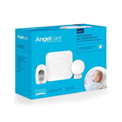 Angelcare - SADA Monitor dychu 16x16 cm + detská audio pestúnka USB