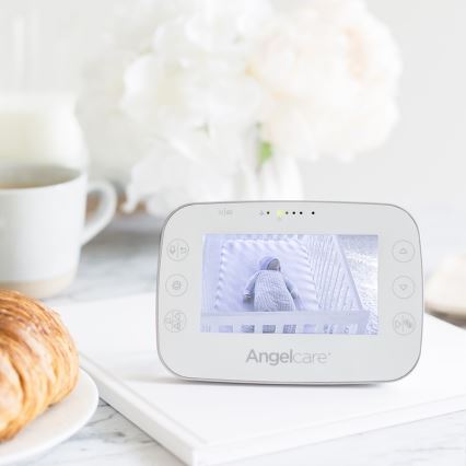 Angelcare - SADA Monitor dychu 16x16 cm + detská video pestúnka USB
