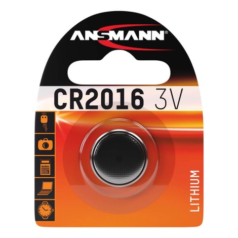 Ansmann 04672 - CR 2016 - Líthiová batéria gombíková 3V