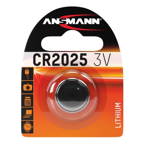 Ansmann 04673 - CR 2025 - Lithiová batéria gombíková 3V