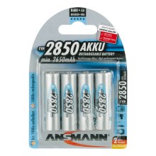 Ansmann 07522 Mignon AA - 4ks nabíjacia batéria NiMH/1,2V/2850mAh