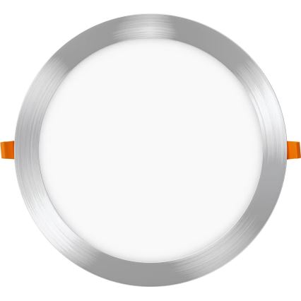 APLED - LED Kúpeľňové podhľadové svietidlo RONDO LED/24W/230V IP40 pr. 30 cm matný chróm