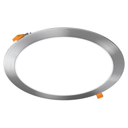 APLED - LED Kúpeľňové podhľadové svietidlo RONDO LED/24W/230V IP40 pr. 30 cm matný chróm