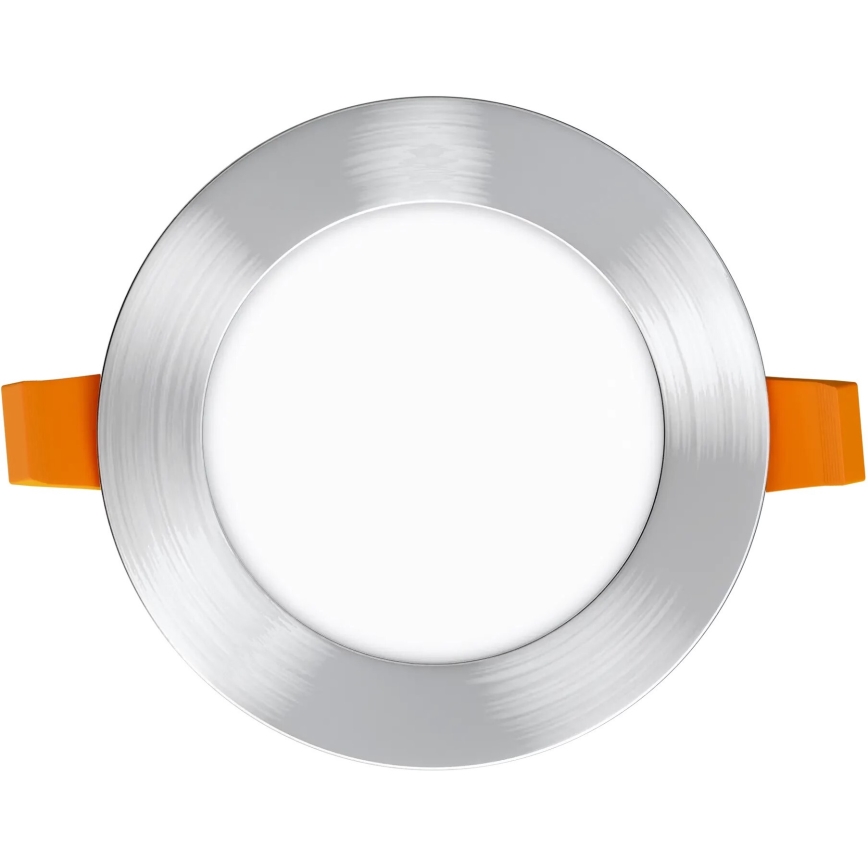APLED - LED Kúpeľňové podhľadové svietidlo RONDO LED/6W/230V IP40 pr. 12 cm matný chróm