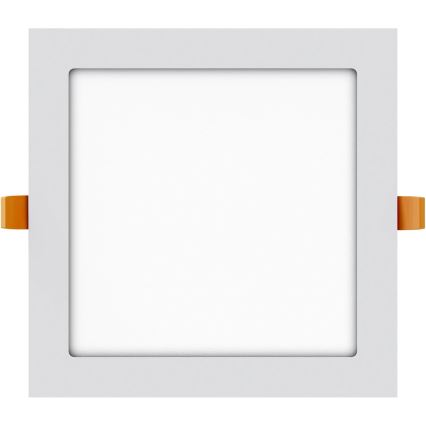 APLED - LED Kúpeľňové podhľadové svietidlo SQUARE LED/18W/230V IP40 22x22 cm biela