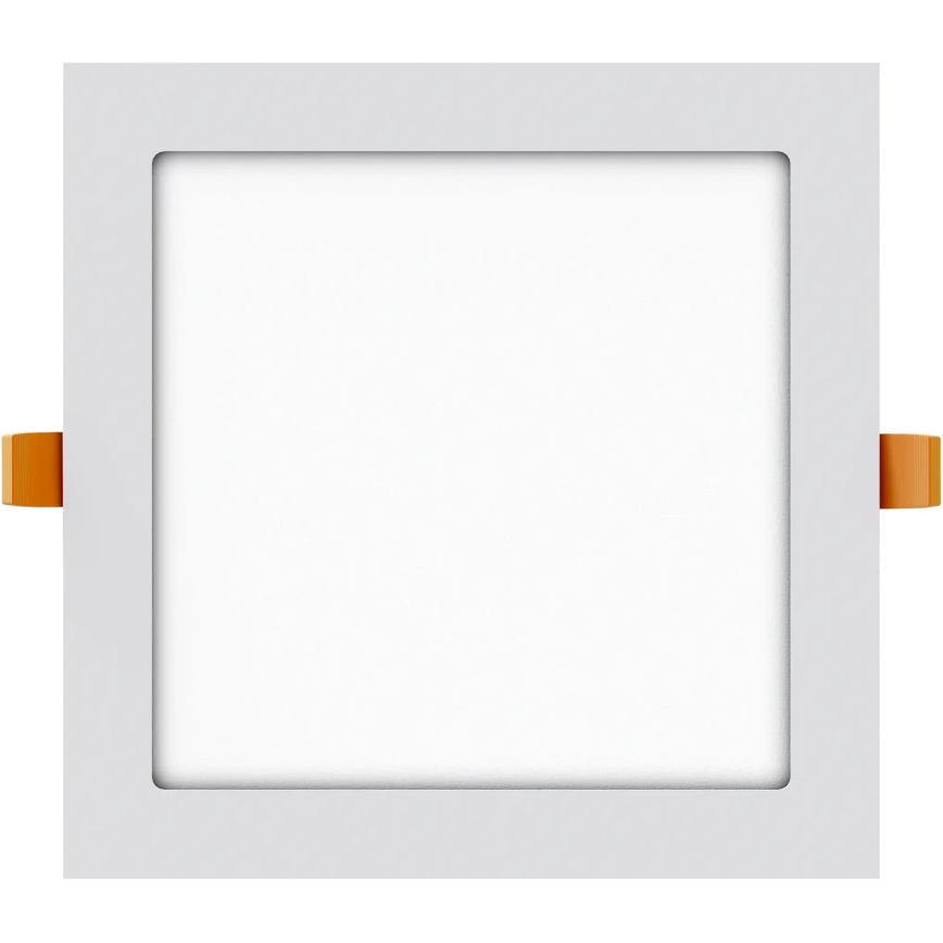 APLED - LED Kúpeľňové podhľadové svietidlo SQUARE LED/18W/230V IP40 22x22 cm biela