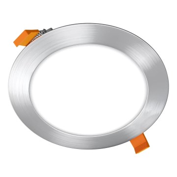 APLED - LED Kúpeľňové podhľadové svietidlo RONDO LED/12W/230V IP40 pr. 17 cm matný chróm