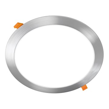 APLED - LED Kúpeľňové podhľadové svietidlo RONDO LED/24W/230V IP40 pr. 30 cm matný chróm