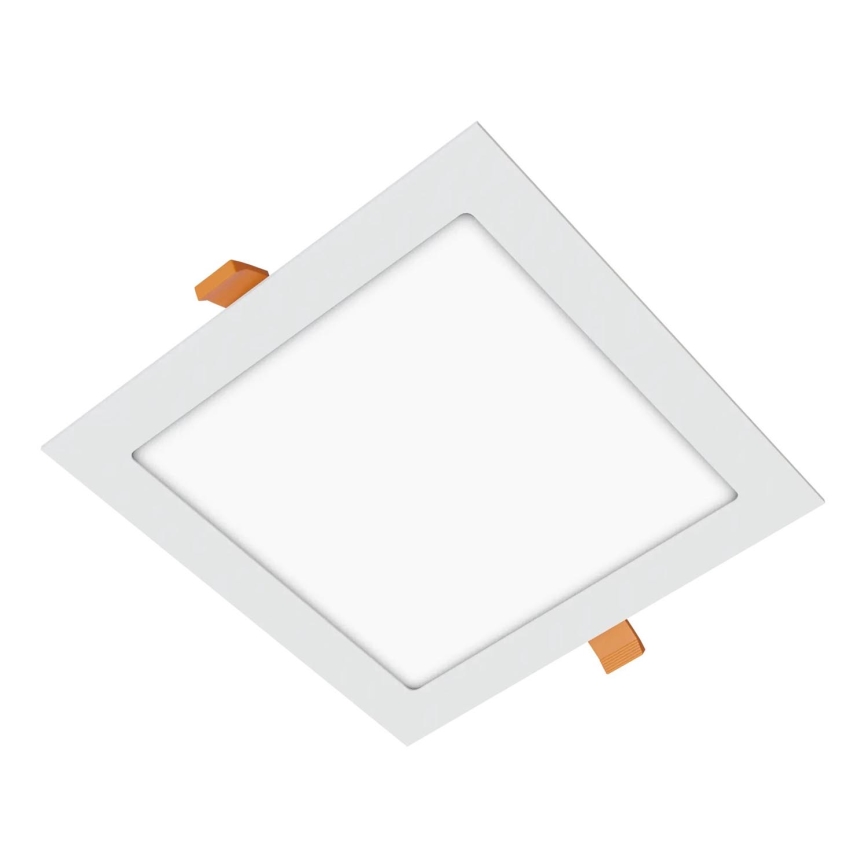 APLED - LED Kúpeľňové podhľadové svietidlo SQUARE LED/18W/230V IP40 22x22 cm biela