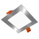 APLED - LED Kúpeľňové podhľadové svietidlo SQUARE LED/6W/230V IP41 110x110 mm