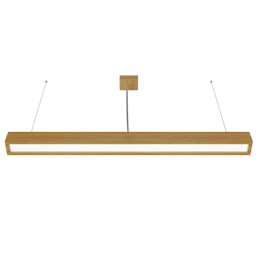APLED - LED Luster na lanku LOOK LED/36W/230V 4000K 120 cm dub