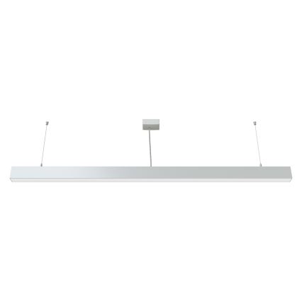 APLED - LED Luster na lanku LOOK LED/58W/230V 4000K 150 cm strieborná