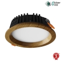 APLED - LED Podhľadové svietidlo RONDO WOODLINE LED/6W/230V 4000K pr. 15 cm dub masív