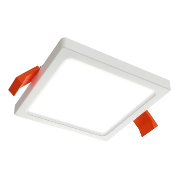 APLED - LED Podhľadové svietidlo SQUARE SLIM LED/8W/230V 9x9 cm biela