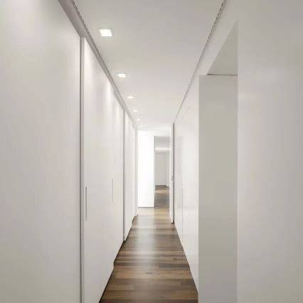 APLED - LED Podhľadové svietidlo SQUARE SLIM LED/8W/230V 9x9 cm biela