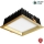 APLED - LED Podhľadové svietidlo SQUARE WOODLINE LED/12W/230V 3000K 17x17 cm borovica masív