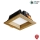 APLED - LED Podhľadové svietidlo SQUARE WOODLINE LED/3W/230V 4000K 9x9 cm dub masív