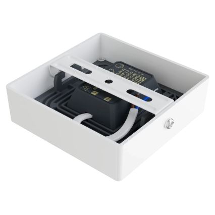APLED - LED Stropné svietidlo SQUARE LED/8W/230V 9x9 cm biela