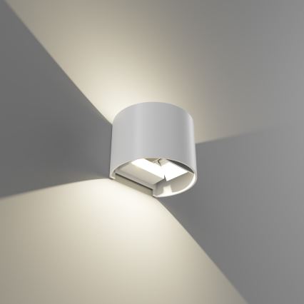 APLED - LED Vonkajšie nástenné svietidlo OVAL 2xLED/3W/230V IP65