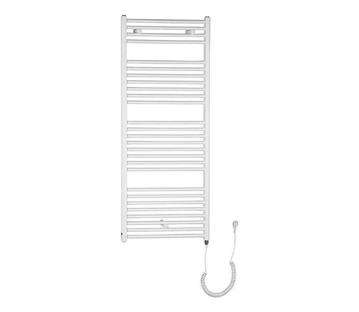 Aqualine - Elektrický kúpeľňový radiátor DIRECT-E 600 W 132 x 60 cm biely ILE36T