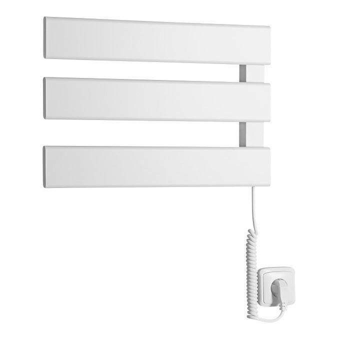 Aqualine - Elektrický sušiak na uteráky ELVIS 50W/230V 34,2 cm biela pravá