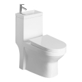Aqualine - Kombinované WC s umývadlom HYGIE keramika/biela