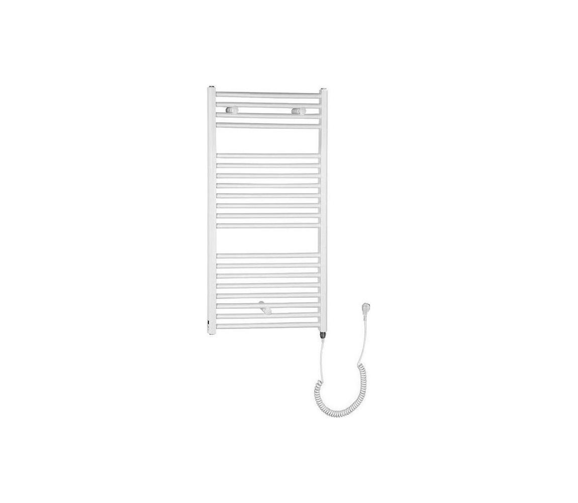 Aqualine - Kúpeľňový elektrický radiátor DIRECT-E 300W 96x45 cm biely ILE94T