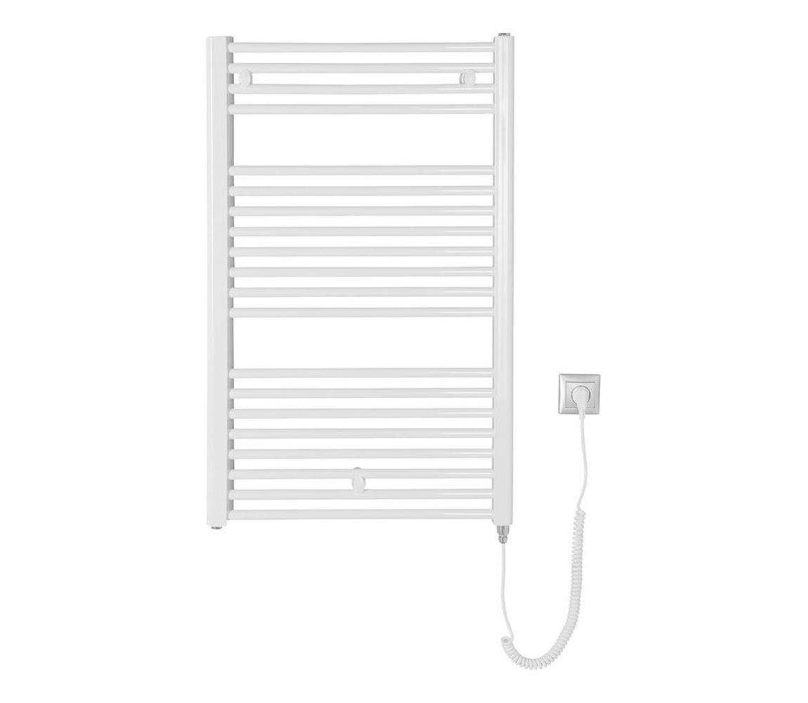 Aqualine - Kúpeľňový elektrický radiátor DIRECT-E 400W  96x60 cm biela ILE96T