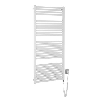 Aqualine - Kúpeľňový elektrický radiátor TONDI-E 600W 133x60 cm biela