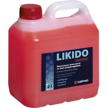 Aqualine - Nemrznúca zmes do vykurovacích telies LIKIDO 2 l