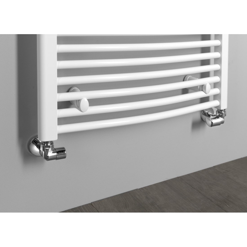 Aqualine - Pripojovacia sada rohových ventilov FIRST pravá/lesklý chróm