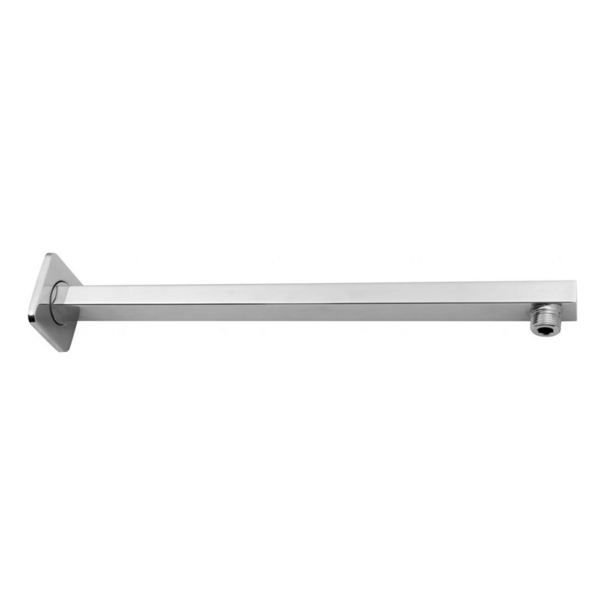 Aqualine - Sprchové rameno hranaté 40,4 cm lesklý chróm