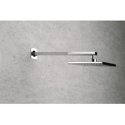 Aqualine - Sprchové rameno hranaté 40,4 cm lesklý chróm