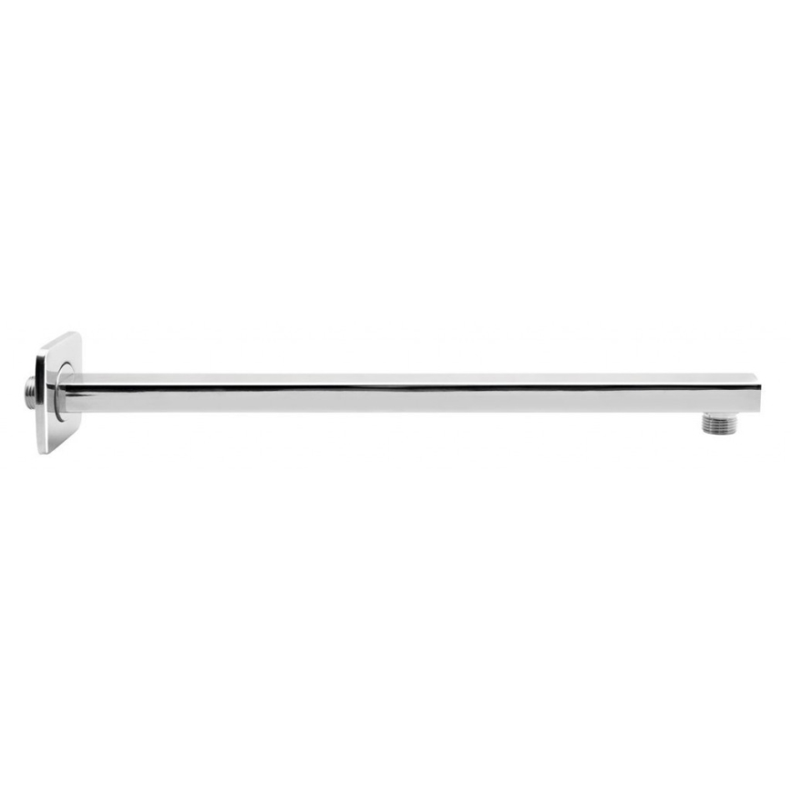 Aqualine - Sprchové rameno hranaté 40,4 cm lesklý chróm
