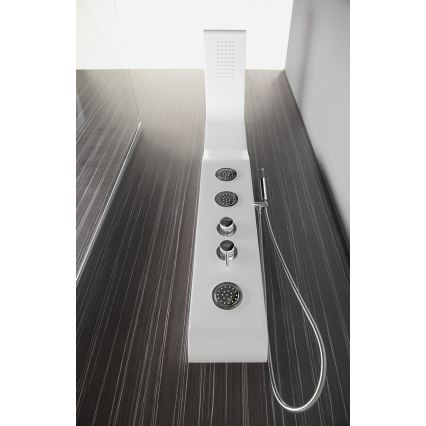 Aqualine - Sprchový panel YUKI matná biela