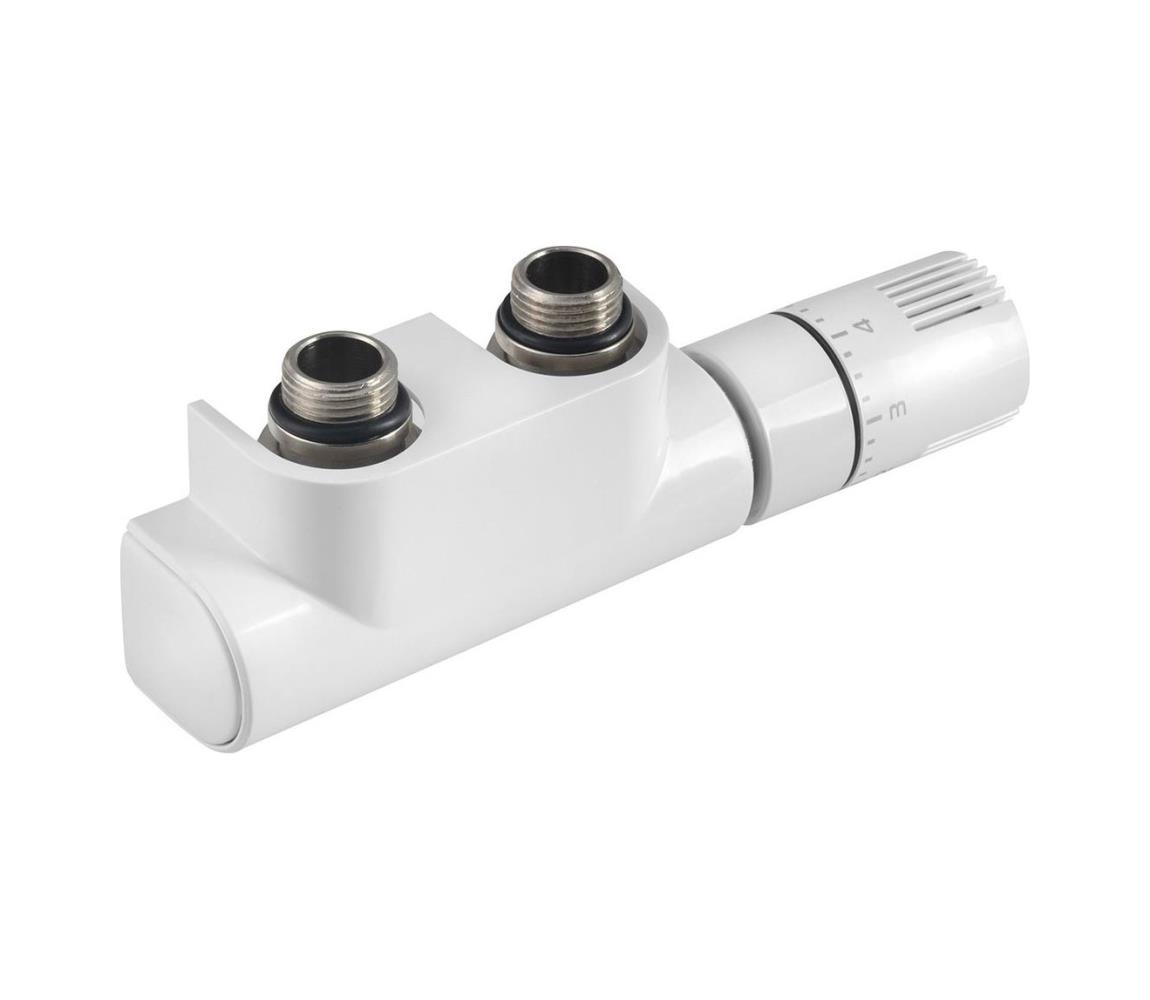 Aqualine - Termostatická pripojovacia sada lov pre stredové pripojenie biela CP9720S