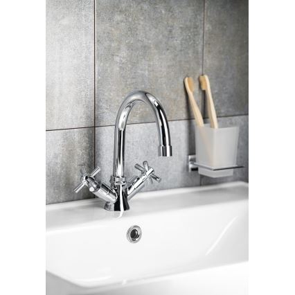Aqualine - Umývadlová batéria XENIA RETRO 22,2 cm lesklý chróm