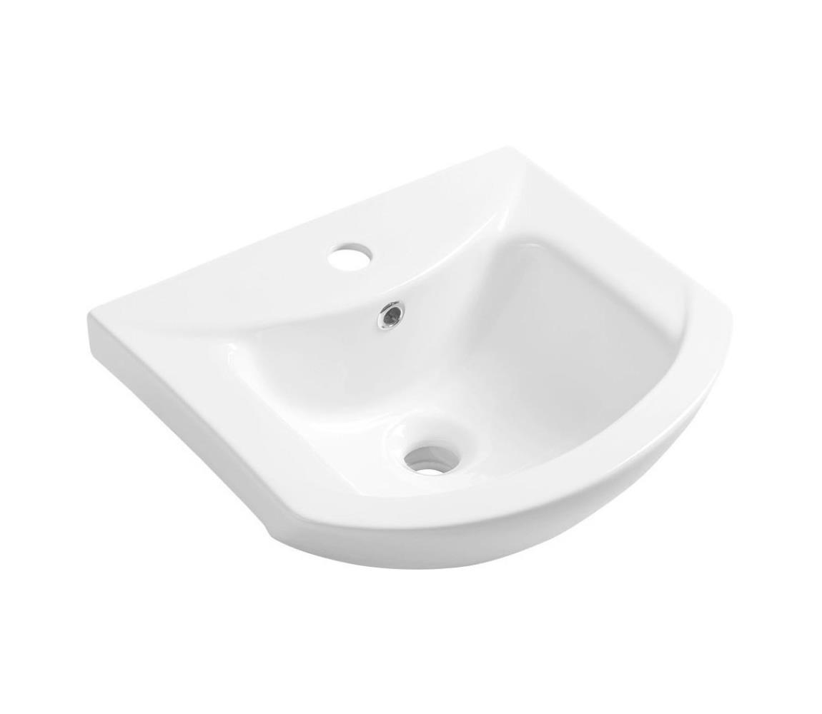 Aqualine - Zapustené umývadlo ZERO 45,5x40 cm keramika/biela 6045